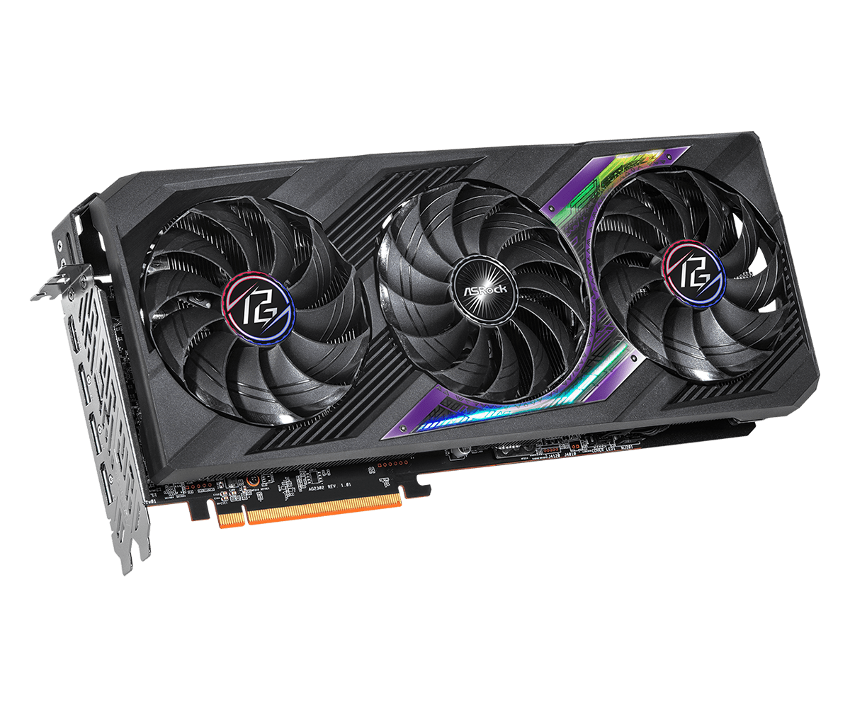 AMD RX 7800 XT 16GB GPU ASROCK - Triple Fan Gaming Graphics Card 16Gb 评论和价格